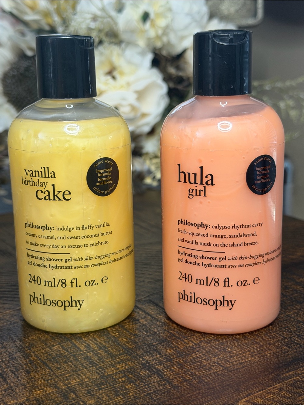 Philosophy Vanilla Birthday Cake & Hula Girl Hydrating Shower Gel Set